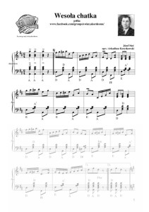 Wesoła chatka (polka) - Kapela ludowa Józefa Stecia (nuty pdf)