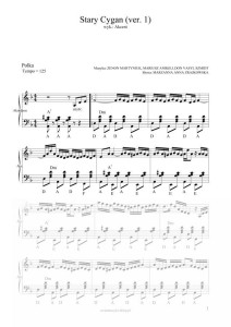 Stary Cygan (Dajcie mi siwka) - Akcent (ver. 1993) (nuty pdf)