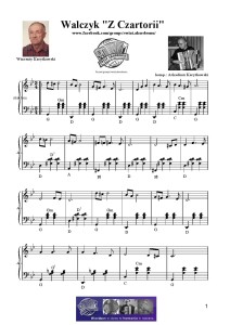 Walczyk "Z Czartorii" - Arkadiusz Korytkowski (nuty pdf)