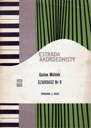 Estrada akordeonisty Czardasz nr 8, G. Michiels przód.jpg
