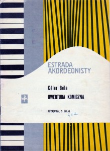 Estrada Akordeonisty - Uwertura komiczna - Keler Bela, opr. S. Galas