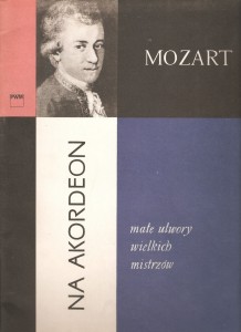 małe utwory wielkich mistrzów na akordeon - MOZART