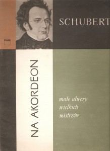 małe utwory wielkich mistrzów na akordeon - SCHUBERT