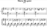 Marsz dla gości (nuty pdf)