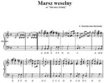 Marsz weselny ze Snu nocy letniej - F. Mendelssohn-Bartholdy (nuty pdf)