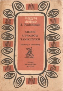 Siedem utworów tanecznych. Fokstroty i slow foksy na akordeon – Józef Podobiński