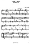 Walc a-moll op. posth. nr 19 - F. Chopin (nuty pdf)